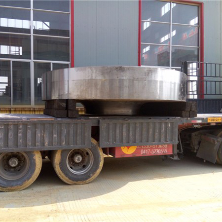 Od1935mm Carbon Steel ASTM A105 Forged Disc Normalized Heat Treatment